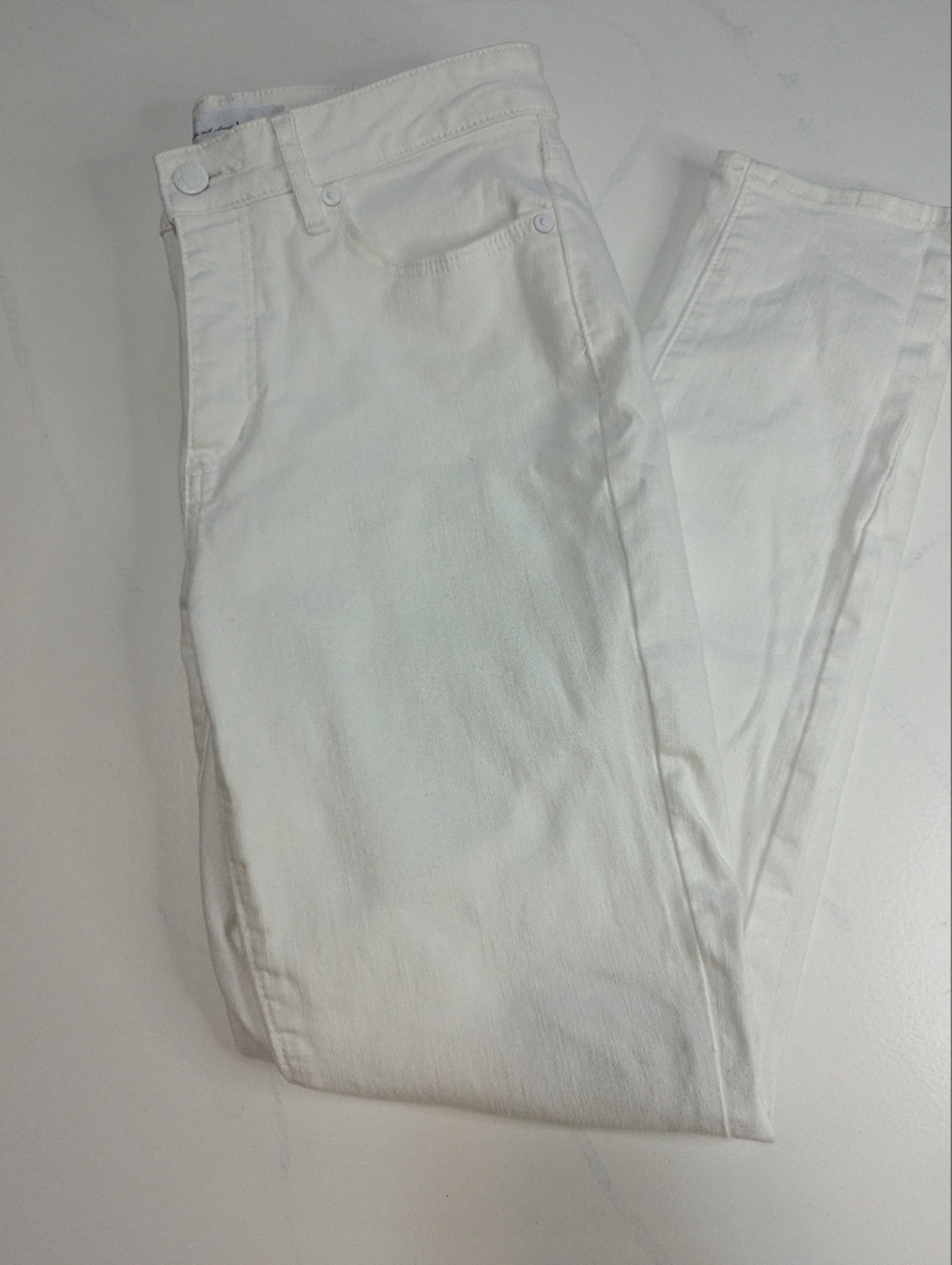 LOFT The Skinny White Jeans Women's Size 26/2